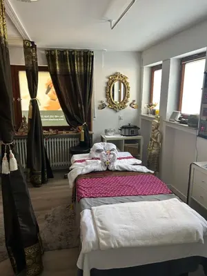 Ein Bett oder Betten in einem Zimmer der Unterkunft Natur & Ruhe in Prümzurlay