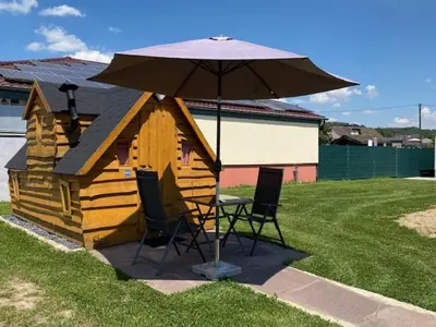 Das Gebäude in dem sich der Campingplatz befindet