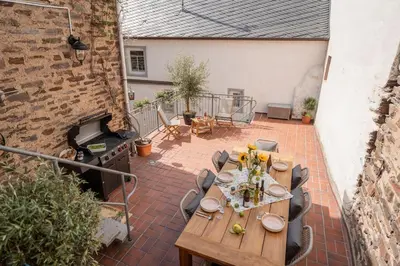 Getränke in der Unterkunft Ferienhaus Kapellenhof mit Infrarotsauna und vier Schlafzimmern