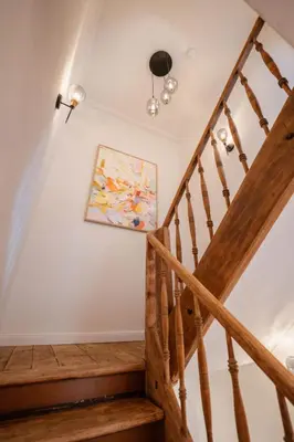 Grundriss der Unterkunft Ferienhaus Kapellenhof mit Infrarotsauna und vier Schlafzimmern