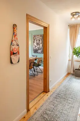Grundriss der Unterkunft Ferienhaus Kapellenhof mit Infrarotsauna und vier Schlafzimmern