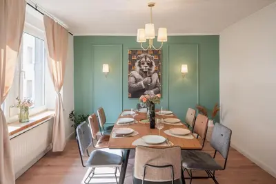 Ein Sitzbereich in der Unterkunft Ferienhaus Kapellenhof mit Infrarotsauna und vier Schlafzimmern