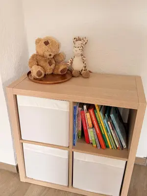 Die Bibliothek in der Ferienwohnung