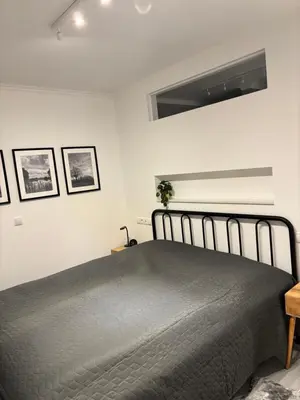 Ein Bett oder Betten in einem Zimmer der Unterkunft FeWo Mona