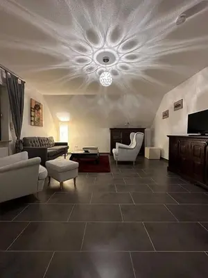 TV/Unterhaltungsangebot in der Unterkunft Ferienwohnung JODIS