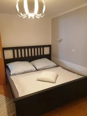 Ein Bett oder Betten in einem Zimmer der Unterkunft Traumpfade II