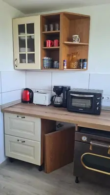 Küche/Küchenzeile in der Unterkunft Apartment Hermeskeil 3