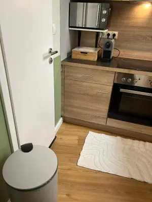 Küche/Küchenzeile in der Unterkunft Bar'n'Bed in der schönen Koblenzer Altstadt