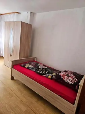 Ein Bett oder Betten in einem Zimmer der Unterkunft Monteurzimmer bei Trier,Schweich,Föhren