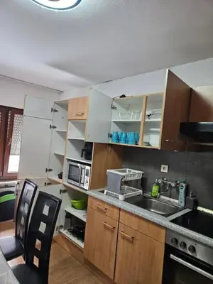 Küche/Küchenzeile in der Unterkunft Monteurzimmer bei Trier,Schweich,Föhren