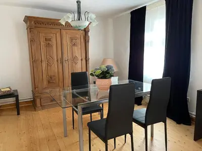 Ein Sitzbereich in der Unterkunft Ehemaliges Wein Chateau