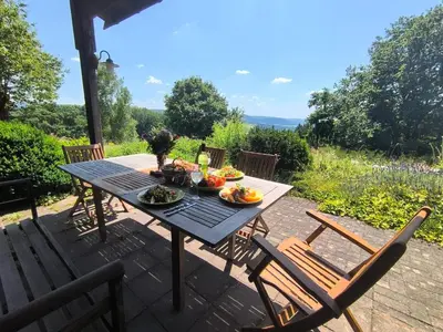 Naturlandschaft in der Nähe des Ferienhauses