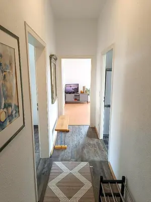 TV/Unterhaltungsangebot in der Unterkunft Wohnung am Schlosspark