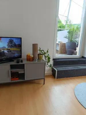 TV/Unterhaltungsangebot in der Unterkunft Wohnung am Schlosspark