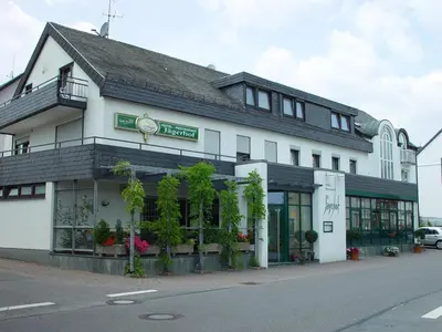 Das Gebäude in dem sich das Hotel befindet