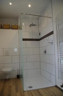 Ein Badezimmer in der Unterkunft Charmanter Altbau in Ortskernlage