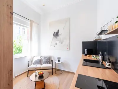Küche/Küchenzeile in der Unterkunft Apartment in Koblenz near Deutsches Eck