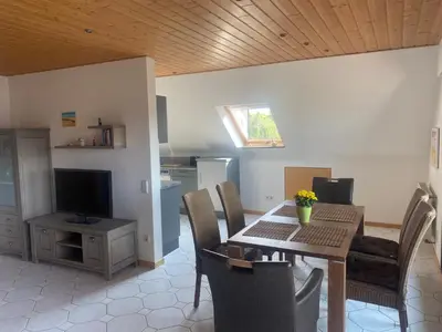 TV/Unterhaltungsangebot in der Unterkunft Ferienwohnung Daniels
