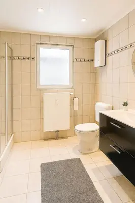 Ein Badezimmer in der Unterkunft Ferienwohnung Kornotti