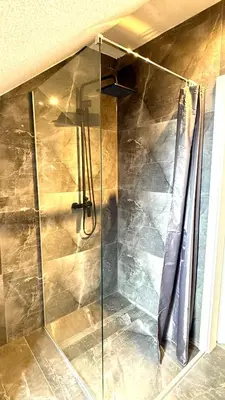 Ein Badezimmer in der Unterkunft Suite Toni