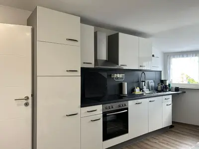 Küche/Küchenzeile in der Unterkunft Ferienwohnung in Gerolstein Zentrum 2
