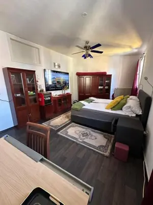 Ein Bett oder Betten in einem Zimmer der Unterkunft Max & Moritz 2 Koblenz