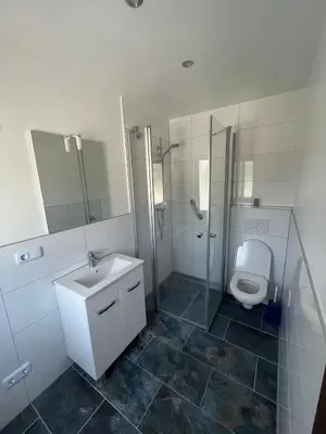 Ein Badezimmer in der Unterkunft Fewo Apartment Neuwied