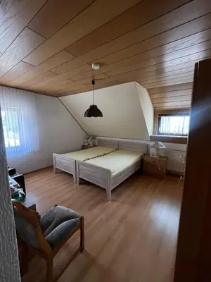 Ein Bett oder Betten in einem Zimmer der Unterkunft Fewo Apartment Neuwied