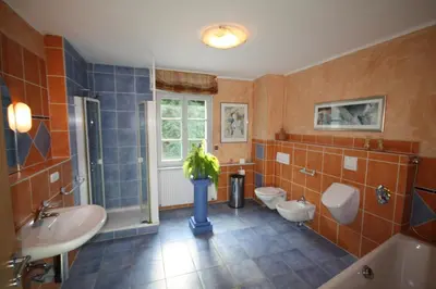 Ein Badezimmer in der Unterkunft Moseltraum Alte Schmiede