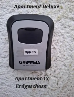 Grundriss der Unterkunft Apartment Deluxe mit Balkon Eifel Prüm