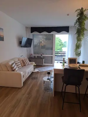 TV/Unterhaltungsangebot in der Unterkunft Apartment Deluxe mit Balkon Eifel Prüm