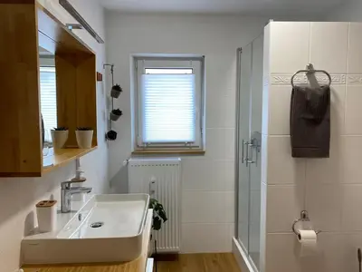 Ein Badezimmer in der Unterkunft Zwischen Mosel und Weinbergen