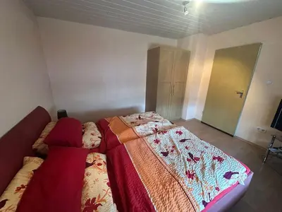 Ein Bett oder Betten in einem Zimmer der Unterkunft Apartment in Neuwied