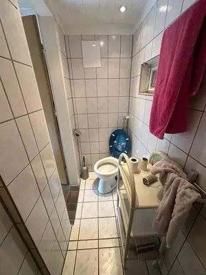 Ein Badezimmer in der Unterkunft Apartment in Neuwied