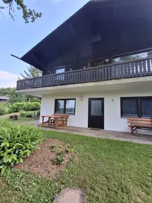 Ein Garten an der Unterkunft Ferienwohnung Natalia