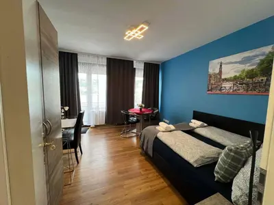 Ein Bett oder Betten in einem Zimmer der Unterkunft Riverside Retreat in Koblenz