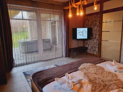 Ein Bett oder Betten in einem Zimmer der Unterkunft Eifel Dream Casa29