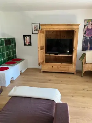 Ein Bett oder Betten in einem Zimmer der Unterkunft Ferienwohnung Gräfendhron
