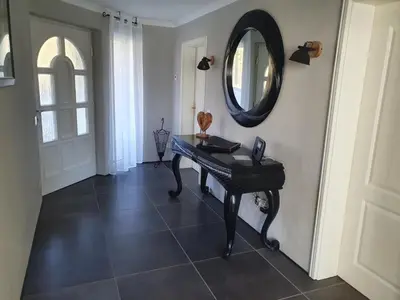 Grundriss der Unterkunft Ferienwohnung mit Sauna und Pool
