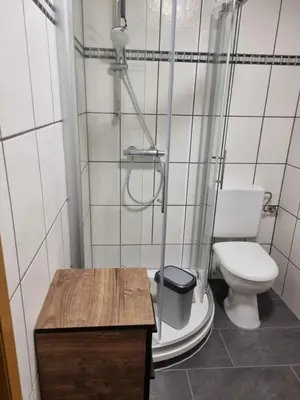 Ein Badezimmer in der Unterkunft Ferienwohnung Zum Freihof