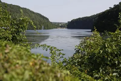 Naturlandschaft in der Nähe des Ferienhauses