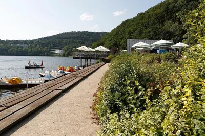Naturlandschaft in der Nähe des Ferienhauses