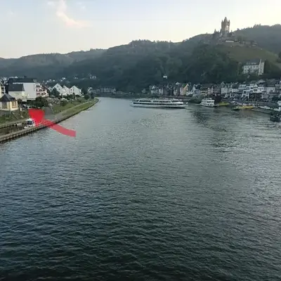 Cochem huis aan de Moezel