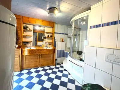 Küche/Küchenzeile in der Unterkunft Traumhaus mit mega top specials