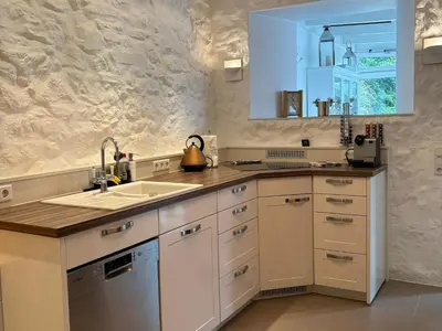 Küche/Küchenzeile in der Unterkunft Ferienparadies in der Vulkaneifel