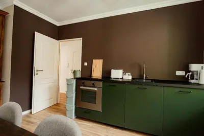 Küche/Küchenzeile in der Unterkunft Ferienhaus Arina