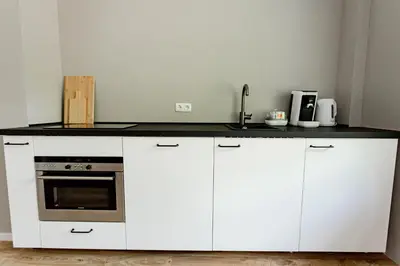 Küche/Küchenzeile in der Unterkunft Ferienhaus Arina