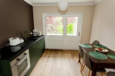 Küche/Küchenzeile in der Unterkunft Ferienhaus Arina
