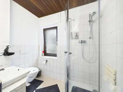 Ein Badezimmer in der Unterkunft Wald & Ruhe Kordel