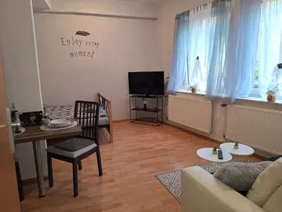 TV/Unterhaltungsangebot in der Unterkunft Apartment B&J Cochem